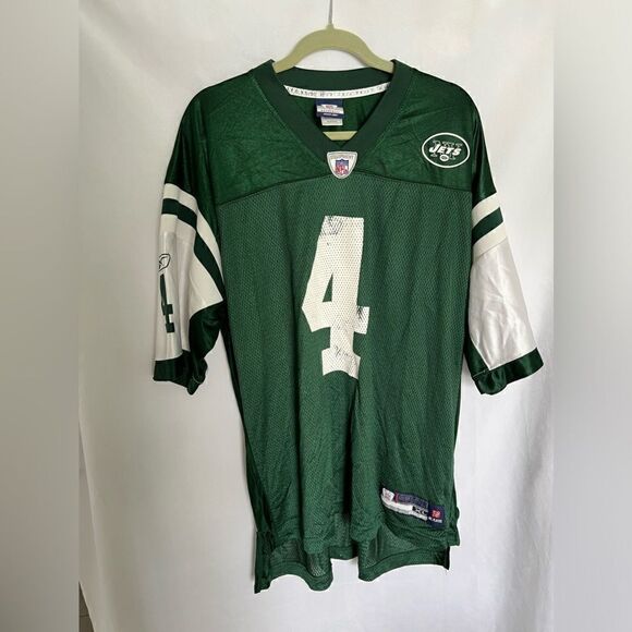 Reebok NFL New York Jets Favre 4 Jersey Size XL - Picture 3 of 9